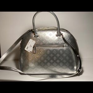 Guess Peony Shine Large Dome Satchel
